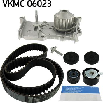 SKF VKMC 06023 - Водна помпа+ к-кт ангренажен ремък vvparts.bg