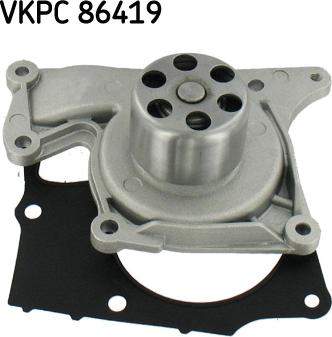 SKF VKMC 06140 - Водна помпа+ к-кт ангренажен ремък vvparts.bg