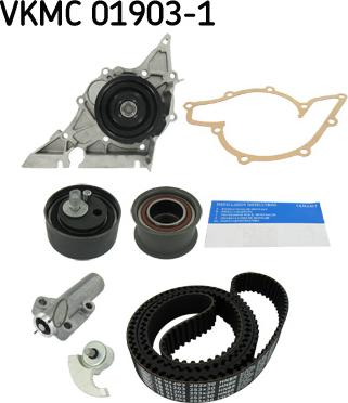 SKF VKMC 01903-1 - Водна помпа+ к-кт ангренажен ремък vvparts.bg