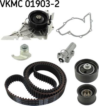 SKF VKMC 01903-2 - Водна помпа+ к-кт ангренажен ремък vvparts.bg