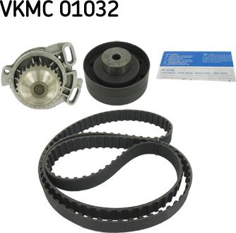 SKF VKMC 01032 - Водна помпа+ к-кт ангренажен ремък vvparts.bg