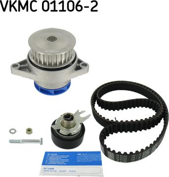 SKF VKMC 01106-2 - Водна помпа+ к-кт ангренажен ремък vvparts.bg