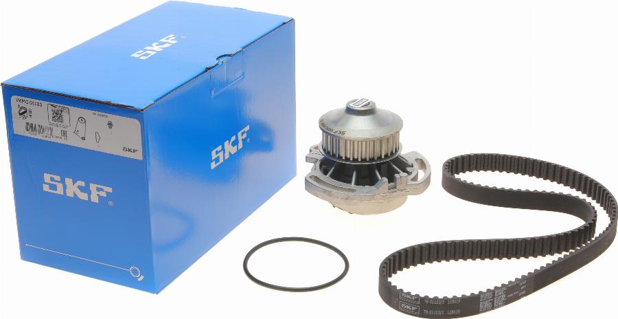 SKF VKMC 01103 - Водна помпа+ к-кт ангренажен ремък vvparts.bg