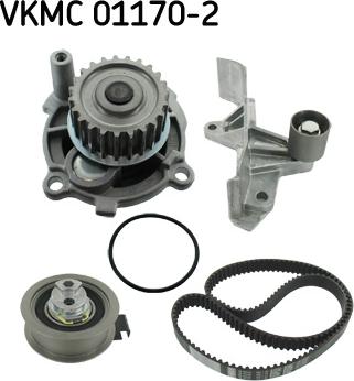 SKF VKMC 01170-2 - Водна помпа+ к-кт ангренажен ремък vvparts.bg