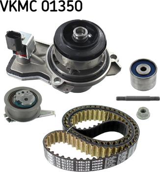 SKF VKMC 01350 - Водна помпа+ к-кт ангренажен ремък vvparts.bg
