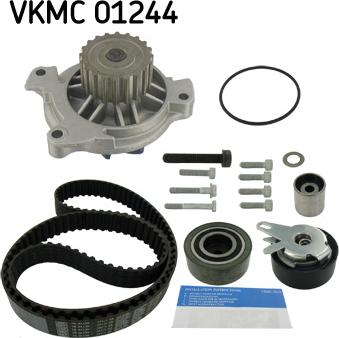 SKF VKMC 01244 - Водна помпа+ к-кт ангренажен ремък vvparts.bg