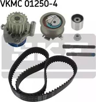 SKF VKMC 01250-4 - Водна помпа+ к-кт ангренажен ремък vvparts.bg