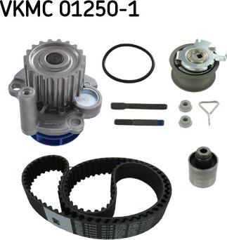 SKF VKMC 01250-1 - Водна помпа+ к-кт ангренажен ремък vvparts.bg