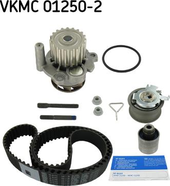 SKF VKMC 01250-2 - Водна помпа+ к-кт ангренажен ремък vvparts.bg