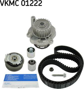 SKF VKMC 01222 - Водна помпа+ к-кт ангренажен ремък vvparts.bg