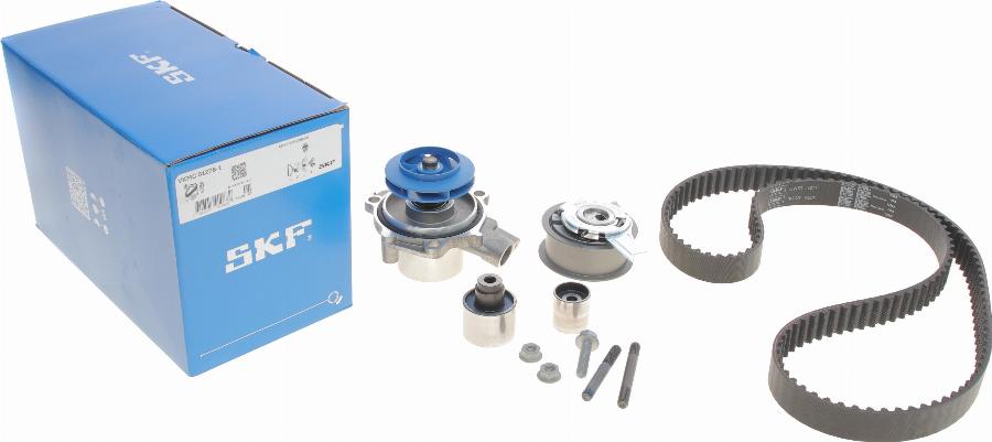 SKF VKMC 01278-1 - Водна помпа+ к-кт ангренажен ремък vvparts.bg