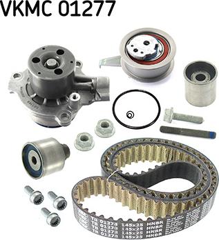 SKF VKMC 01277 - Водна помпа+ к-кт ангренажен ремък vvparts.bg