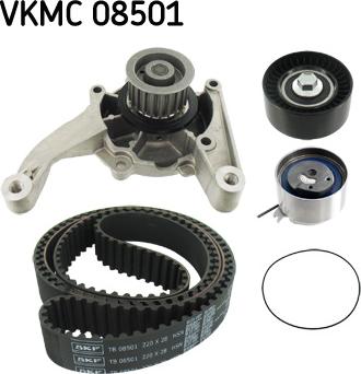 SKF VKMC 08501 - Водна помпа+ к-кт ангренажен ремък vvparts.bg