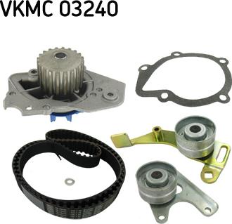 SKF VKMC 03240 - Водна помпа+ к-кт ангренажен ремък vvparts.bg