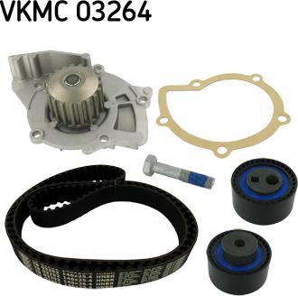 SKF VKMC 03264 - Водна помпа+ к-кт ангренажен ремък vvparts.bg