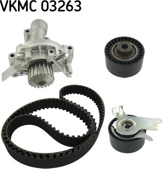 SKF VKMC 03263 - Водна помпа+ к-кт ангренажен ремък vvparts.bg