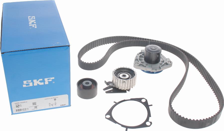 SKF VKMC 02199-2 - Водна помпа+ к-кт ангренажен ремък vvparts.bg