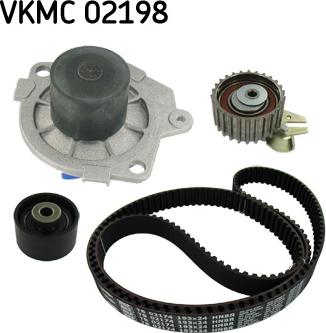 SKF VKMC 02198 - Водна помпа+ к-кт ангренажен ремък vvparts.bg