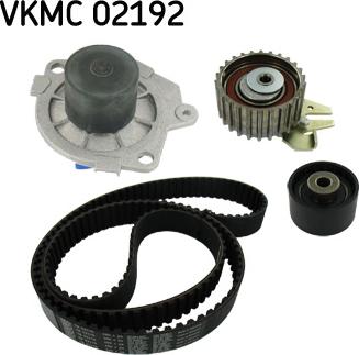 SKF VKMC 02192 - Водна помпа+ к-кт ангренажен ремък vvparts.bg