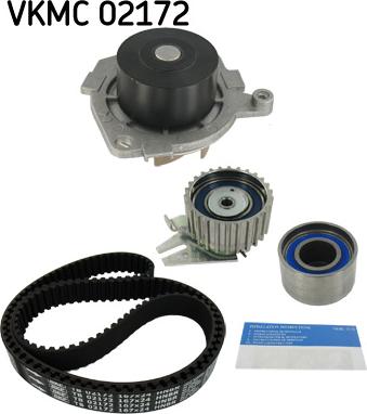 SKF VKMC 02172 - Водна помпа+ к-кт ангренажен ремък vvparts.bg