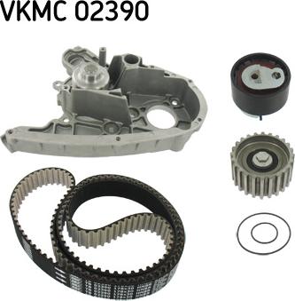 SKF VKMC 02390 - Водна помпа+ к-кт ангренажен ремък vvparts.bg