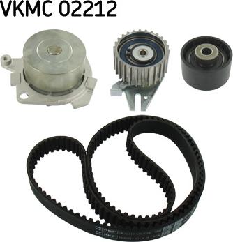 SKF VKMC 02212 - Водна помпа+ к-кт ангренажен ремък vvparts.bg