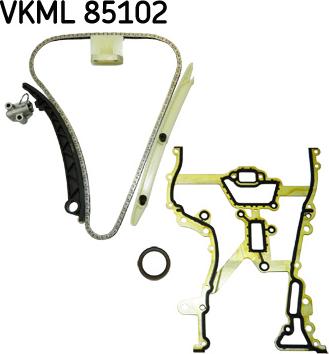 SKF VKML 85102 - Комплект ангренажна верига vvparts.bg