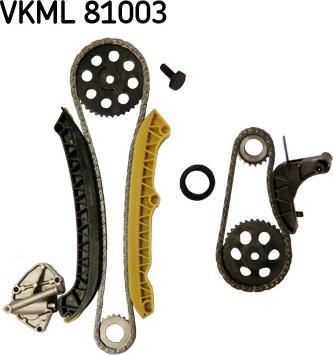 SKF VKML 81003 - Комплект ангренажна верига vvparts.bg