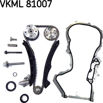 SKF VKML 81007 - Комплект ангренажна верига vvparts.bg