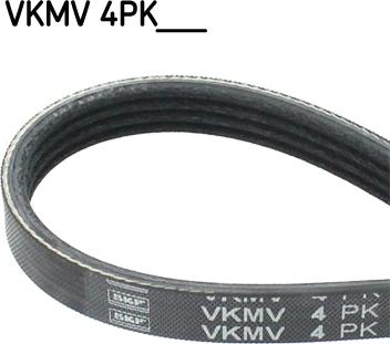 SKF VKMV 4PK995 - Пистов ремък vvparts.bg