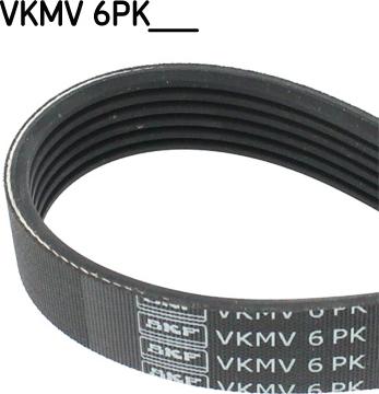 SKF VKMV 6PK1805 - Пистов ремък vvparts.bg