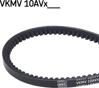 SKF VKMV 10AVx1075 - Трапецовиден ремък vvparts.bg