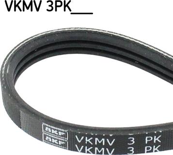 SKF VKMV 3PK630 - Пистов ремък vvparts.bg