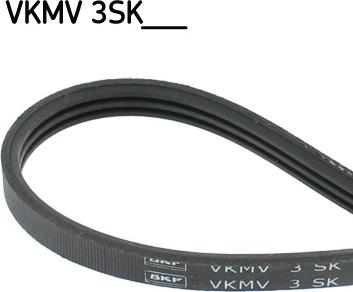 SKF VKMV 3SK628 - Пистов ремък vvparts.bg