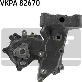 SKF VKPA 82670 - Водна помпа vvparts.bg