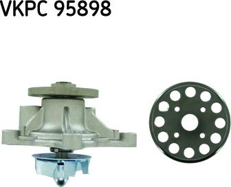 SKF VKPC 95898 - Водна помпа vvparts.bg