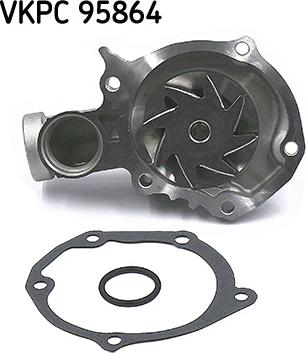 SKF VKPC 95864 - Водна помпа vvparts.bg