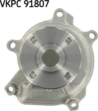 SKF VKPC 91807 - Водна помпа vvparts.bg