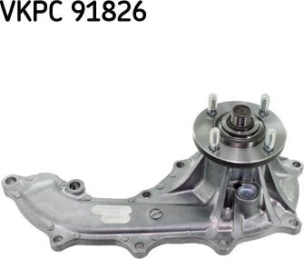 SKF VKPC 91826 - Водна помпа vvparts.bg