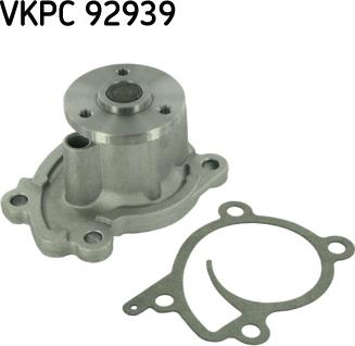 SKF VKPC 92939 - Водна помпа vvparts.bg