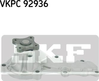 SKF VKPC 92936 - Водна помпа vvparts.bg