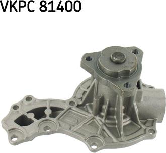 SKF VKPC 81400 - Водна помпа vvparts.bg