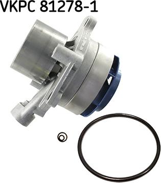 SKF VKPC 81278-1 - Водна помпа vvparts.bg