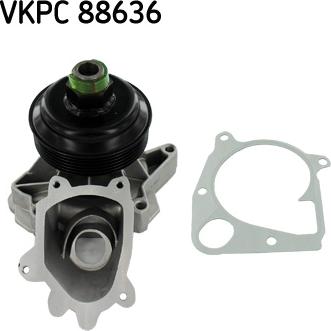 SKF VKPC 88636 - Водна помпа vvparts.bg