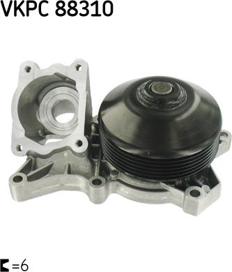 SKF VKPC 88310 - Водна помпа vvparts.bg