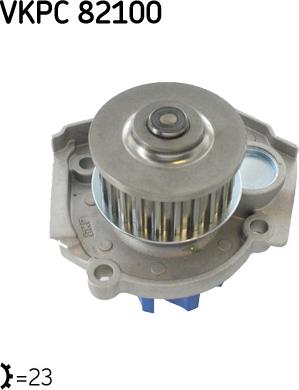 SKF VKPC 82100 - Водна помпа vvparts.bg