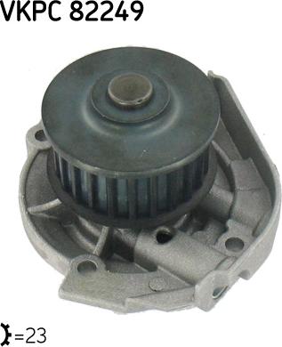 SKF VKPC 82249 - Водна помпа vvparts.bg