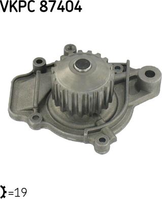 SKF VKPC 87404 - Водна помпа vvparts.bg