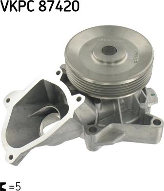 SKF VKPC 87420 - Водна помпа vvparts.bg