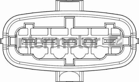 INTERMOTOR 19451 - Въздухомер-измерител на масата на въздуха vvparts.bg